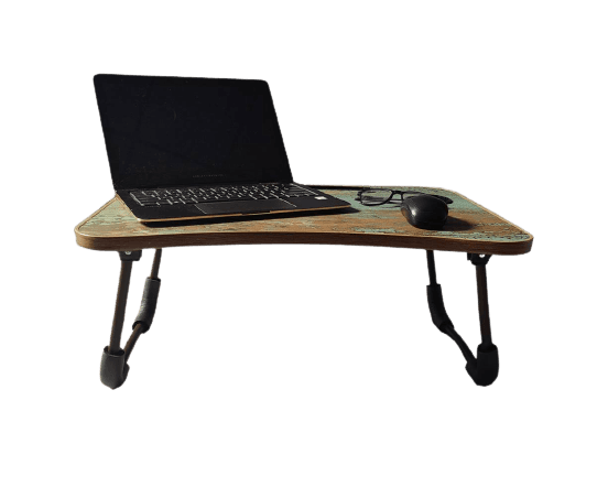 Relaxsit Foldable E-Laptop Table Stand with Multiple Slots - Green