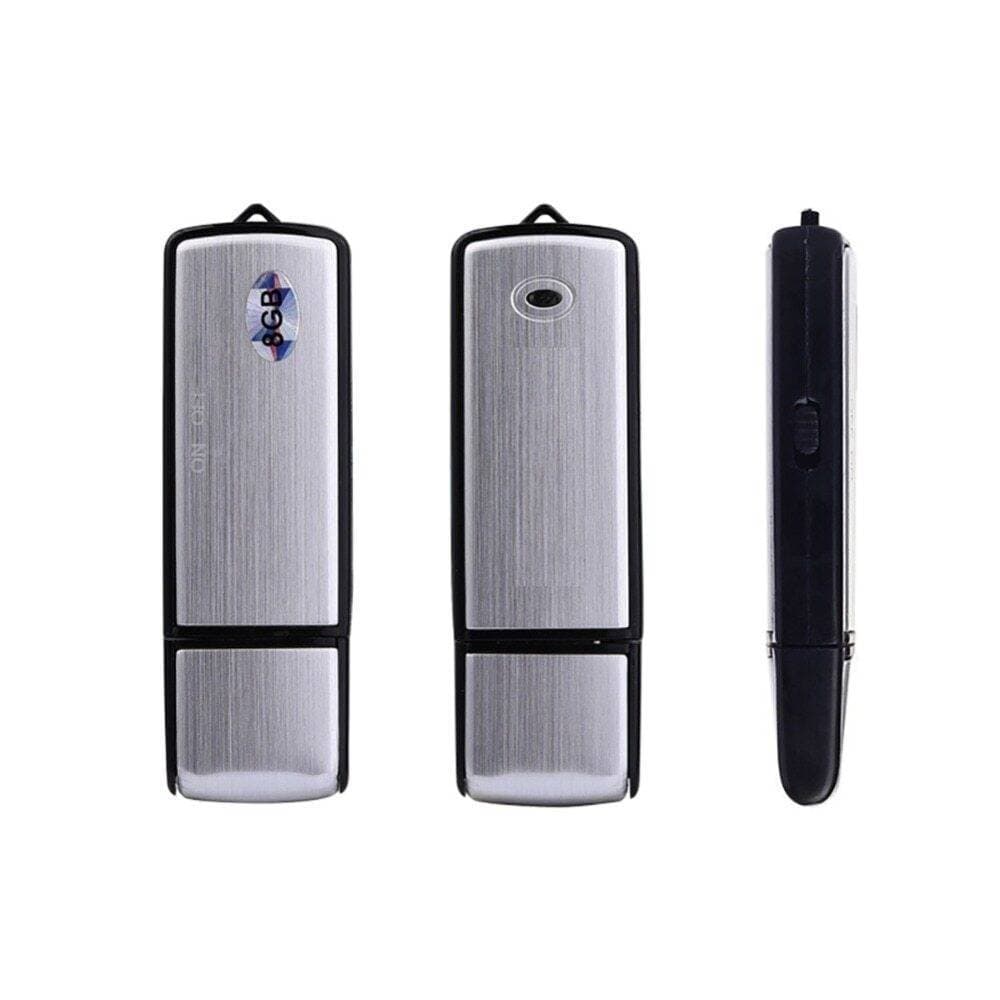 Professional Digital USB Voice Recorder 8GB Rechargeable Mini Dictaphone
