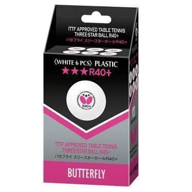 Butterfly 3-Star Ball R40 Ball Pack Of 6