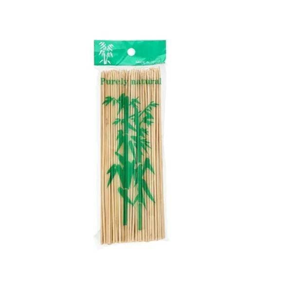 Double Skewers Thick Barbecue Bamboo Wooden Skewers Sticks