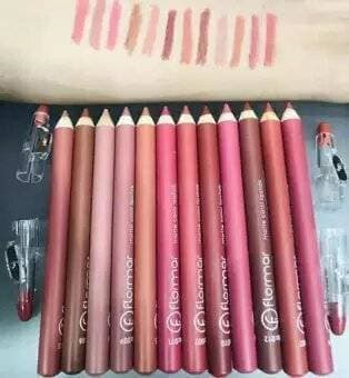 PACK OF 12 - Lips Pink & Nude Lipstick Pencils
