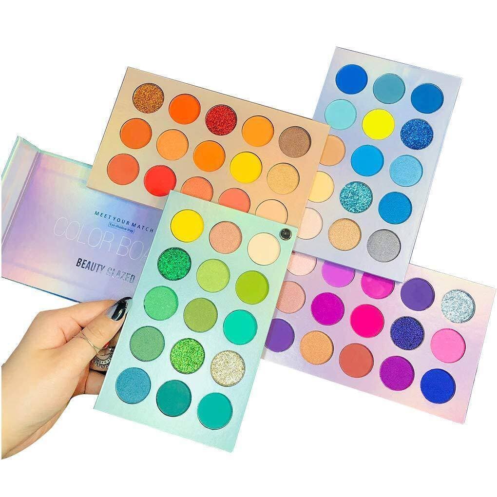 Beauty Glazed 60 Color 4 In 1 Eye Shadow Pallats