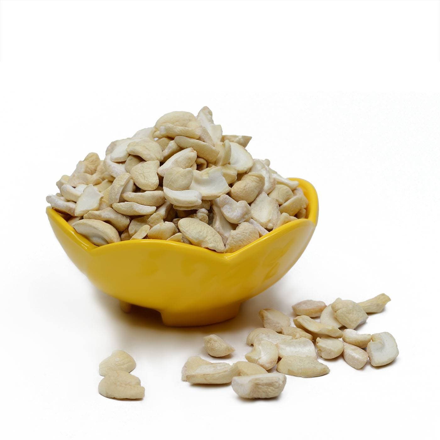 Fresh Tasty Cashew Nuts Tukda Kaju (Adna) - Pack of 1KG