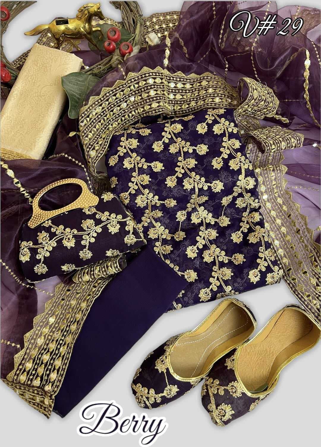 Best Arrival Party Wear 5 Piece Set For Women