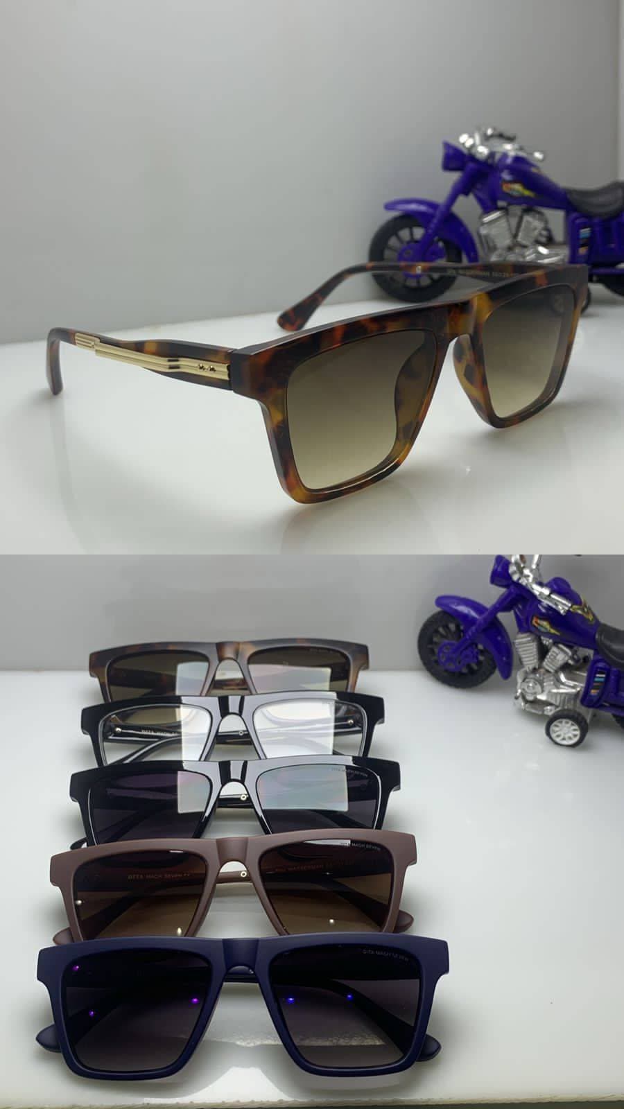 Dita Plastic Square UV Protection Sunglasses for Unisex