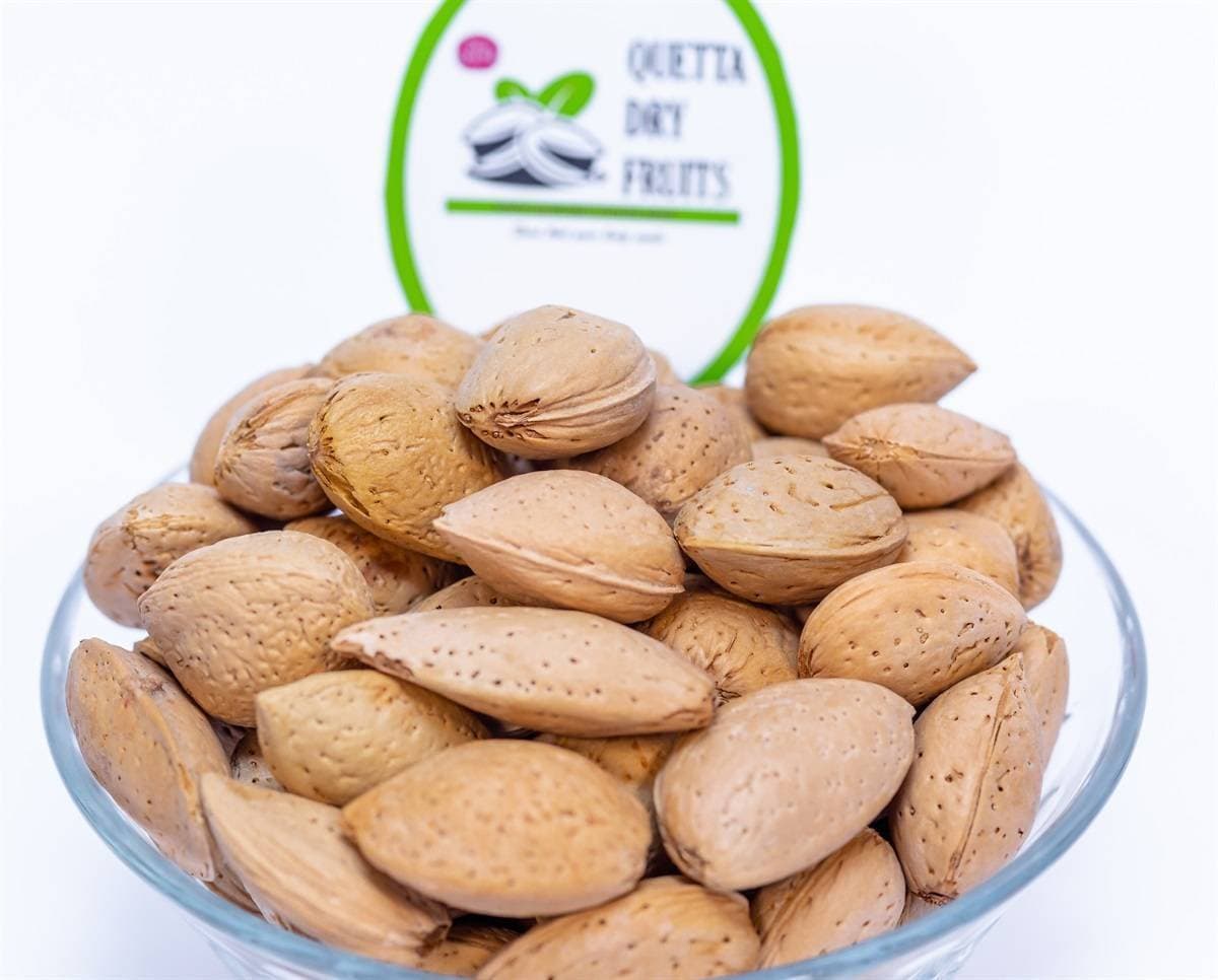 Desi Almonds With Shell - Pack of 1KG Badam