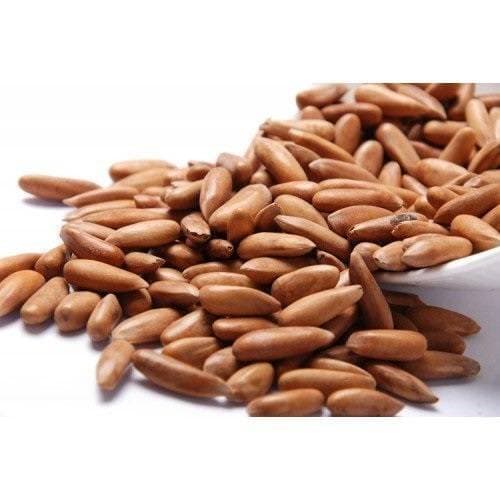 Fresh Black Roasted Pine Nuts - Pack of 1KG Chilghoza