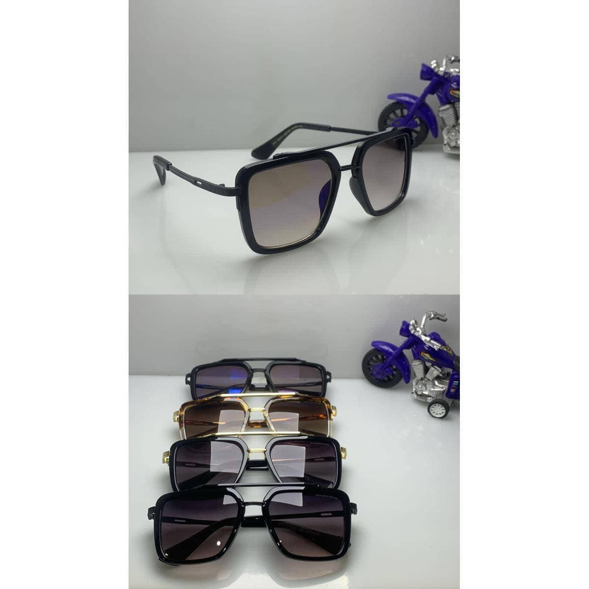 Dita Metal Square UV Protection Sunglasses for Unisex