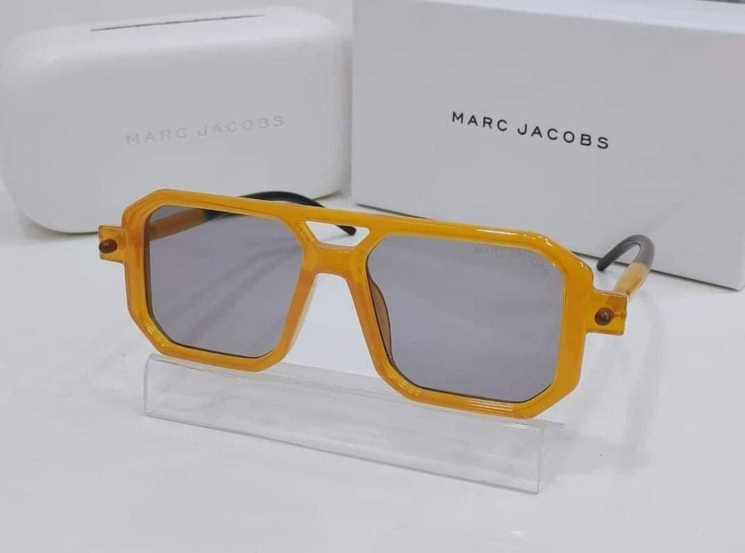 Mark Jacobs Yellow Frame Sunglasses for Men