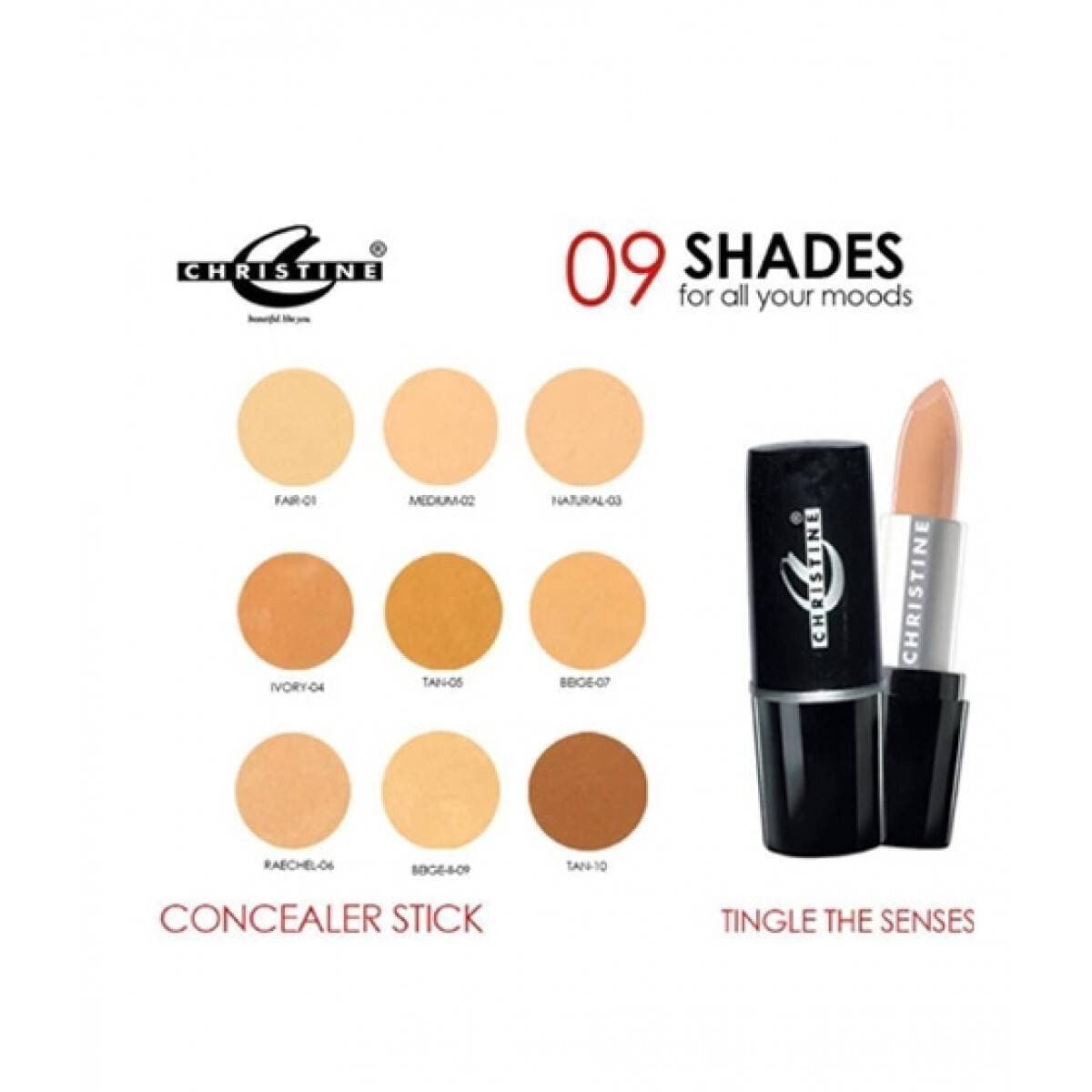 Christine - Concealer Stick , Perfect for hiding dark circles