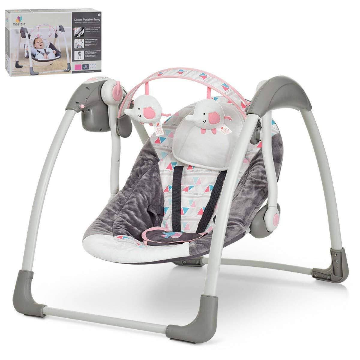 Mastela Deluxe Portable Baby Toddler Swing