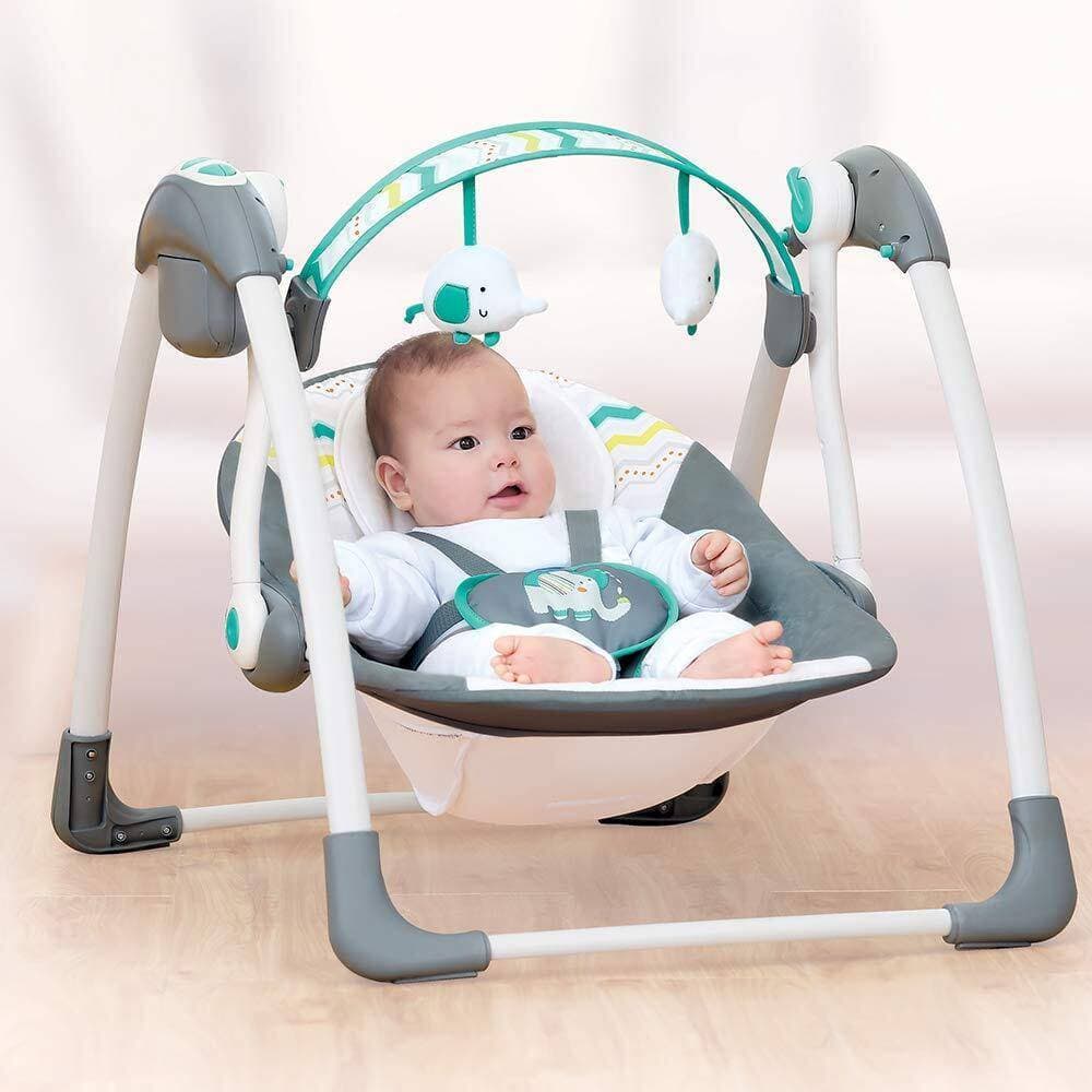 Mastela Deluxe Portable Baby Toddler Swing - Blue