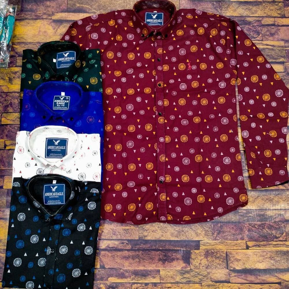 Man's Casual Shirts In Cotton