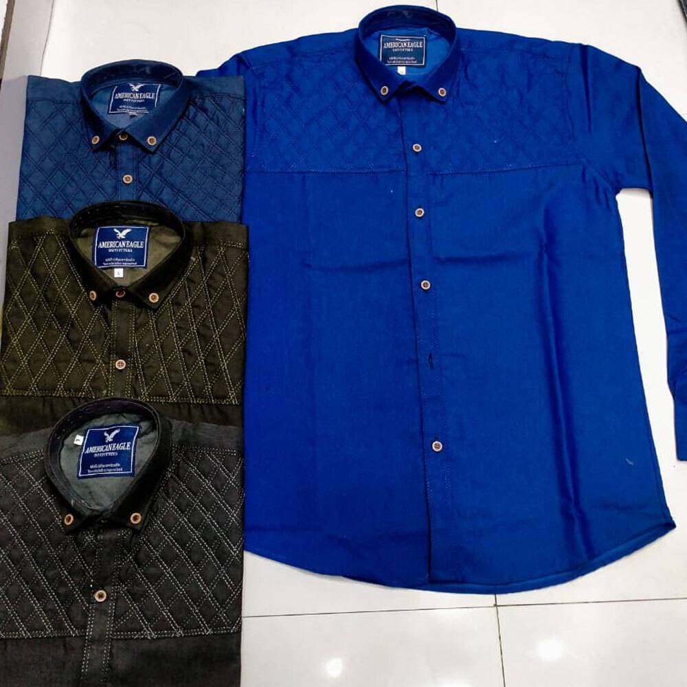 Man's Casual Shirts In Cotton Fabric 1 piece