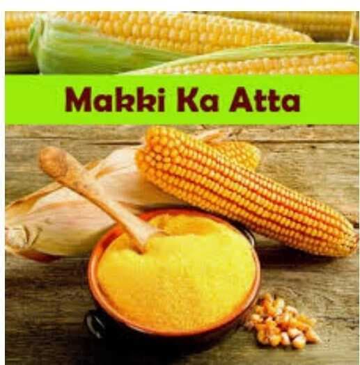 Corn Flour Pure(yellow) Desi Makai ka Atta 800 GM Pack