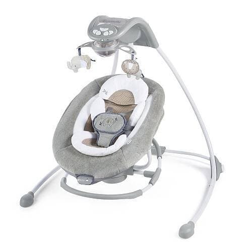 Ingenuity Dream Comfort In Lighten Cradling Swing & Rocker - Townsend