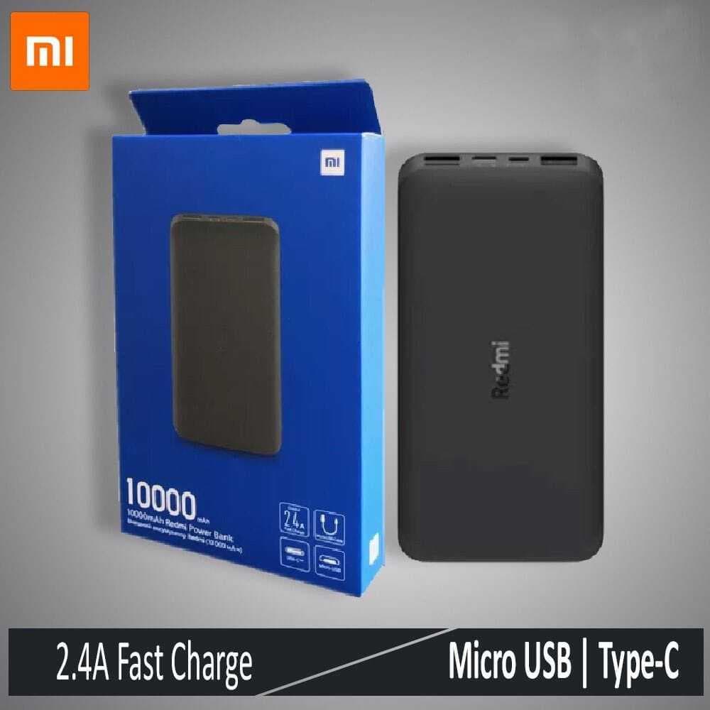 Xiaomi Redmi 2.4A Fast Charge Power Bank - 10000Mah