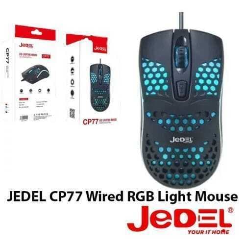 Jedel Cp77 Wired RGB Light Gaming Mouse