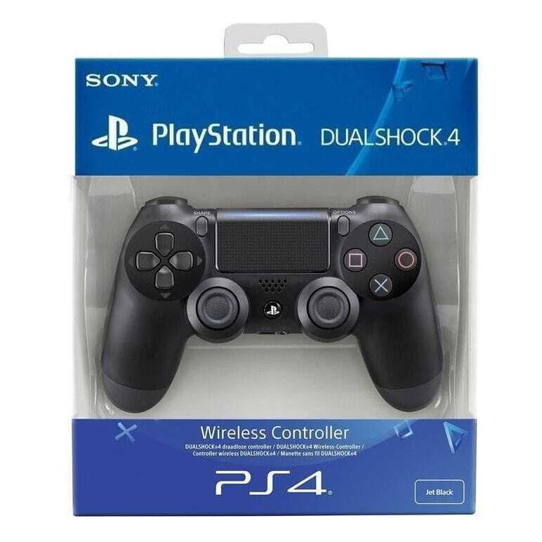 Sony PS4 Dual Shock 4 Jet Wireless Gaming Controller - Black