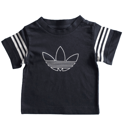 Adidas Round Cotton T-Shirt Neck - Black