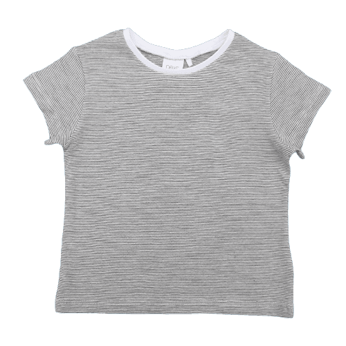 T-Shirt Cotton Fabric Round Neck - Grey