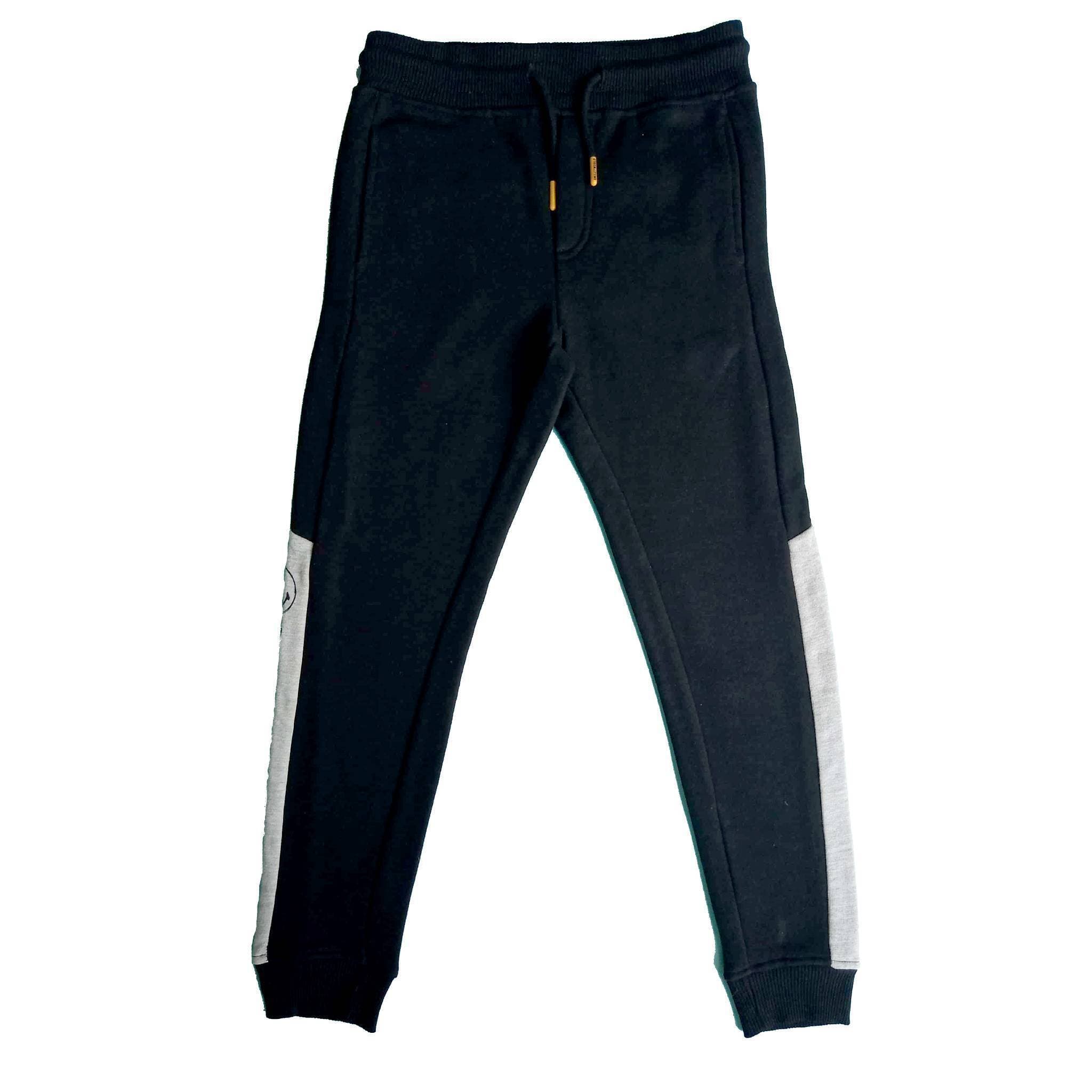 Simley Kids Jersey Fabric Trousers - Black