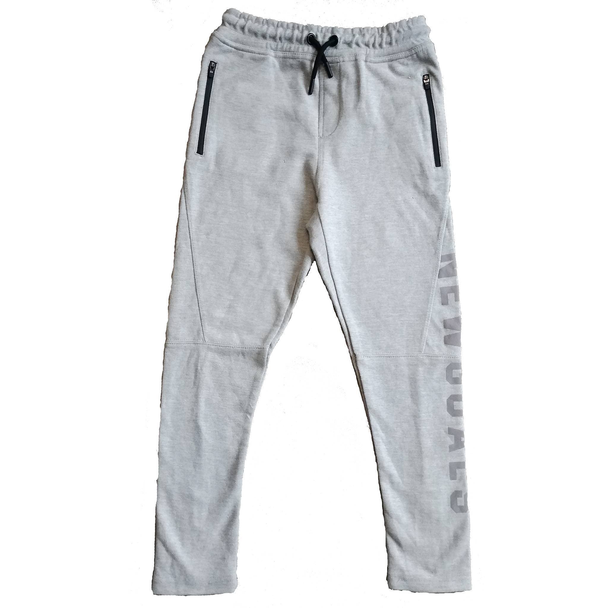 Simley Kids Jersey Fabric Trousers - Grey