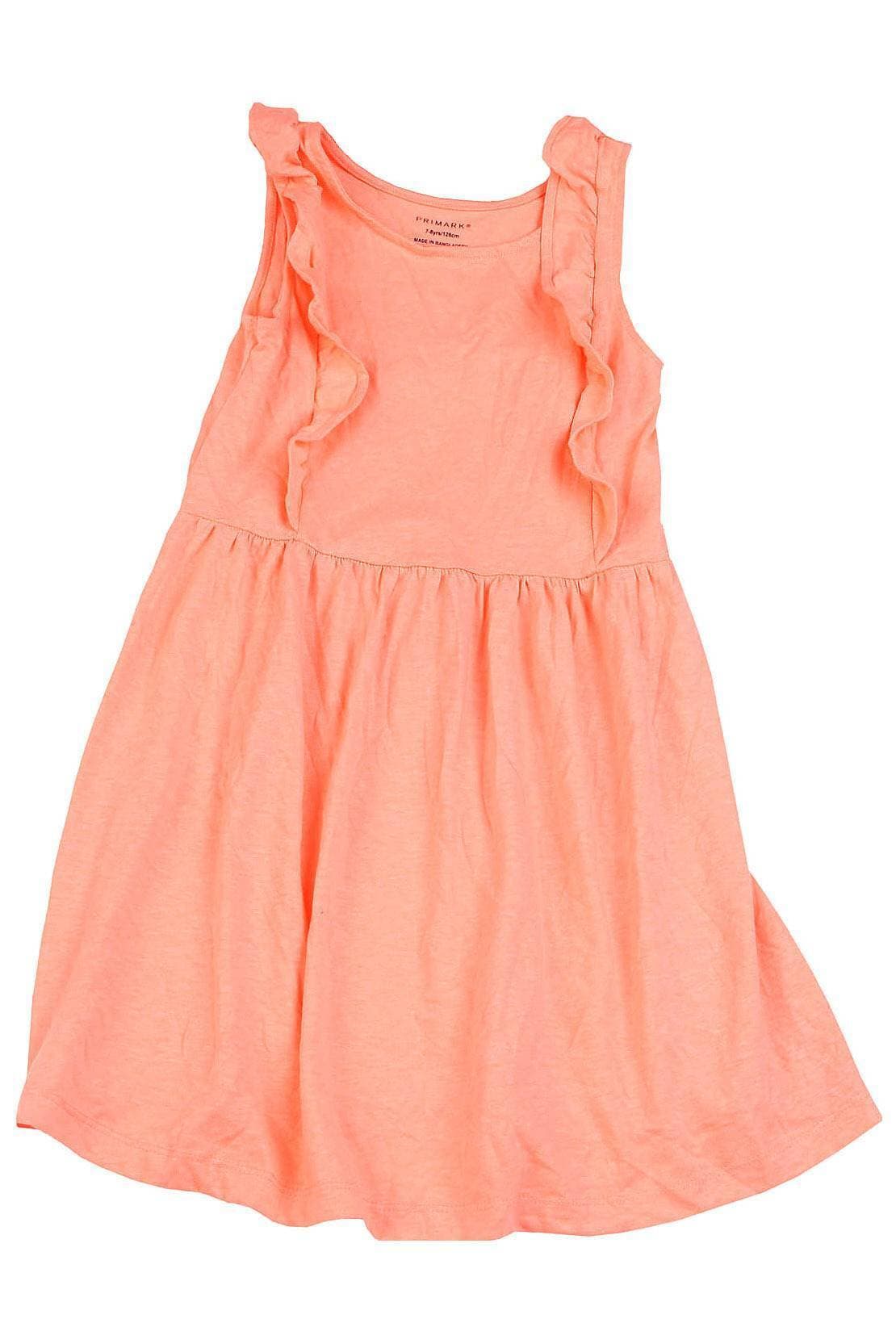 Primark Long Frock For Girls - Orange