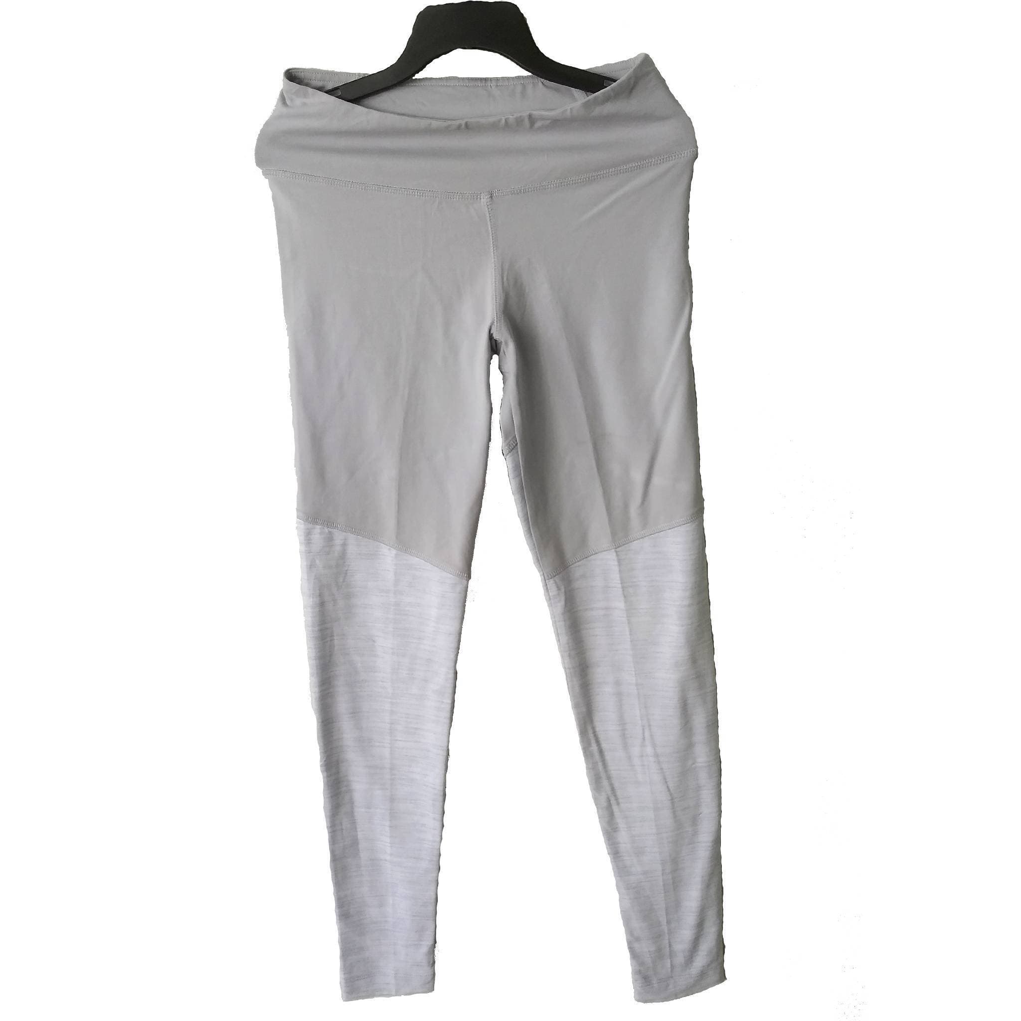 NYC Girls Trousers Jersey Fabric - Light Grey