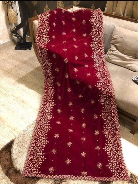High Quality Velvet Shawl For Women