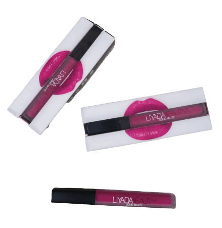 LIYADA Beauty Liquid Matte Lip Gloss (Pink)