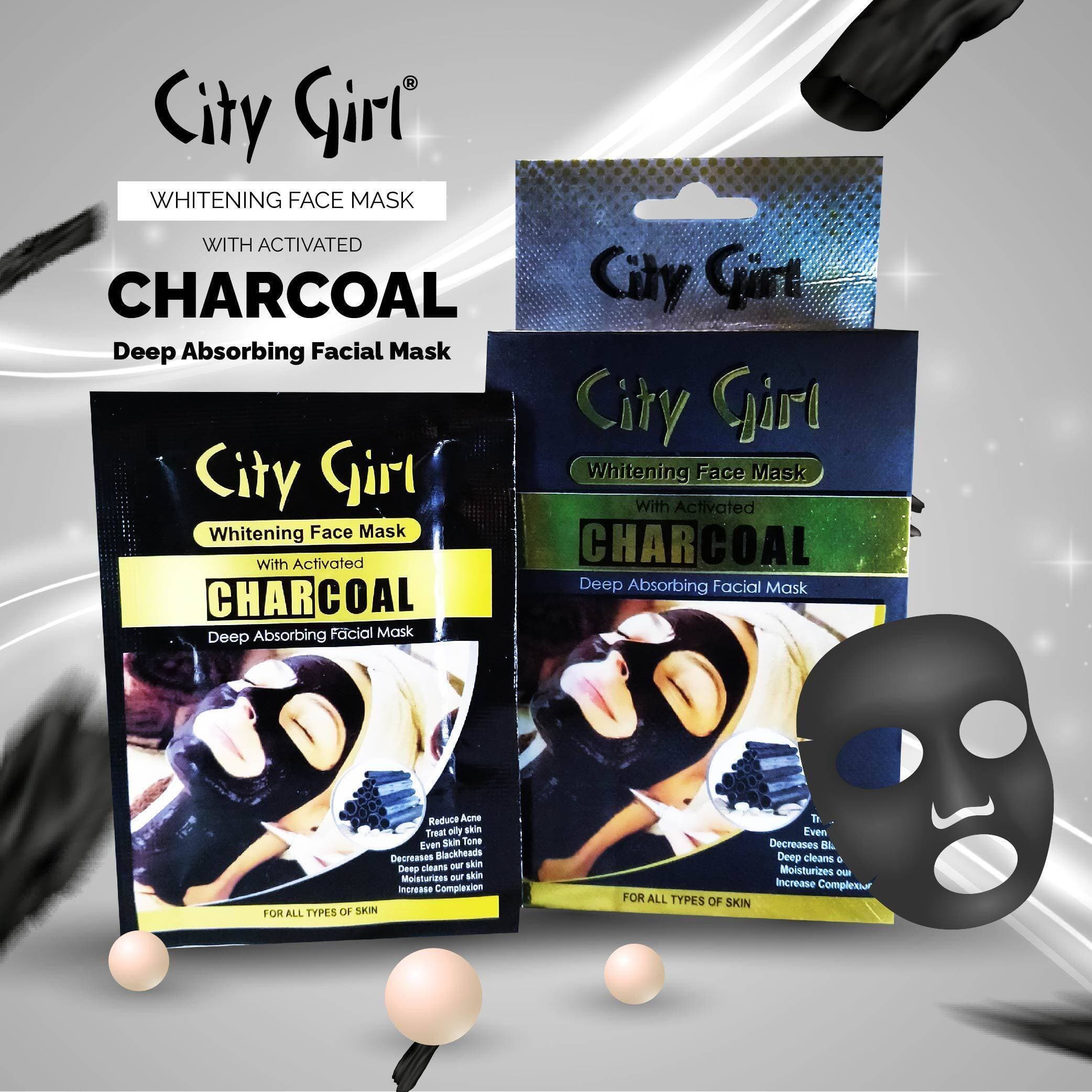 Charcoal Mask Sachet 10 Pcs Master