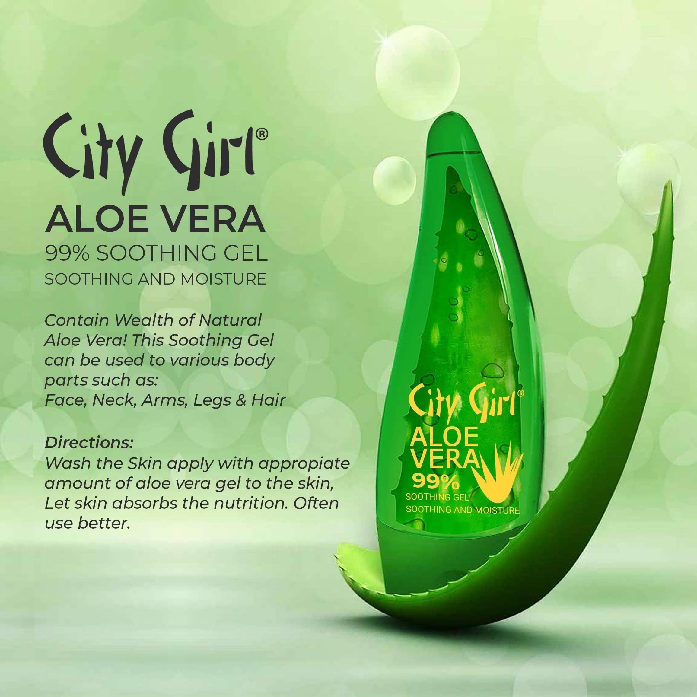 City Girl Aloevera Tube Soothing & Moisture Gel