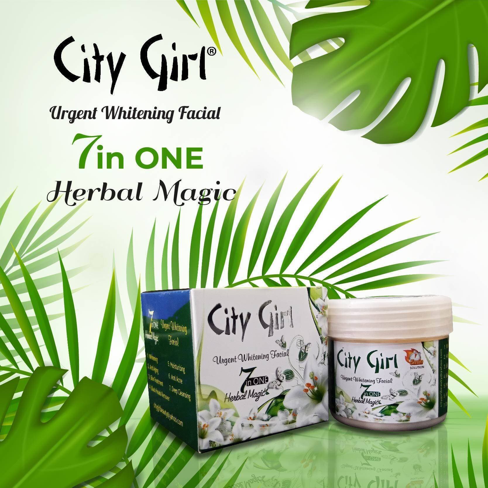 7 In 1 Urgent Whitening Facial Jar