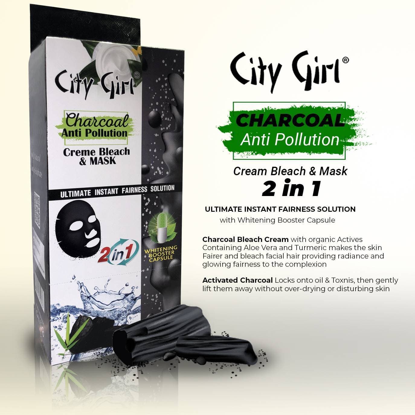 Charcoal Bleach Sachet 12 Pcs Master