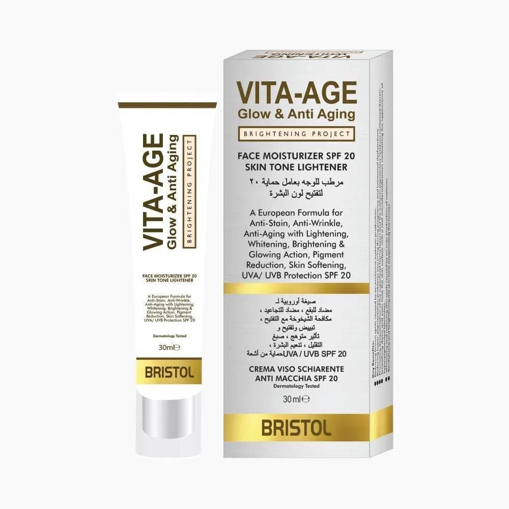 Vita-Age Glow And Anti Aging Whitening Cream - 30ML