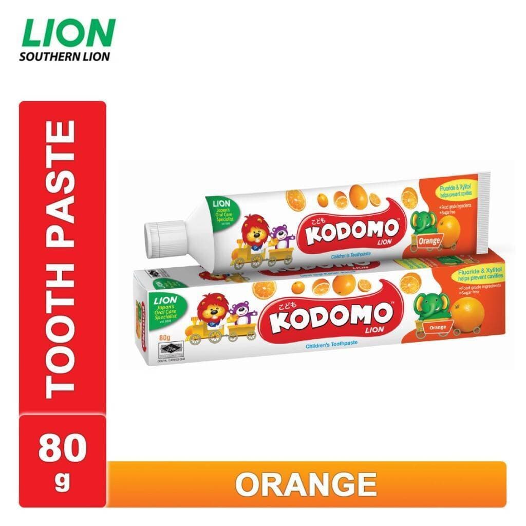 Kodomo Lion Children Toothpaste Orange 80 Gm