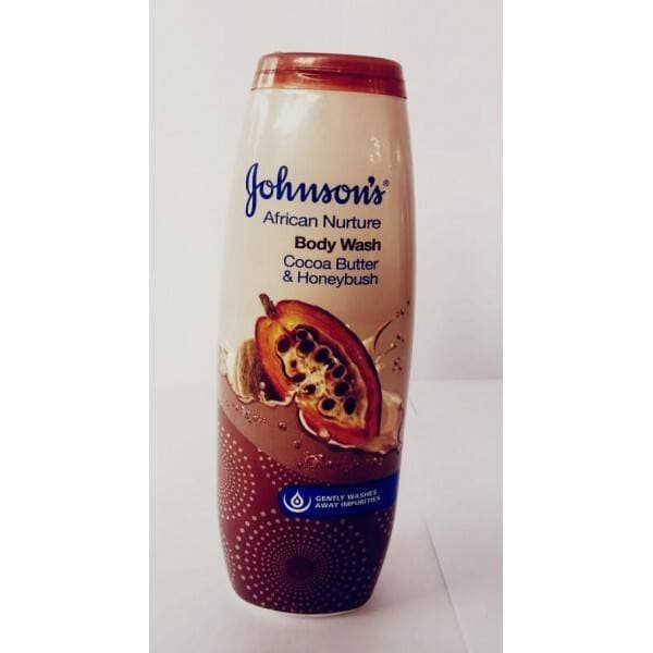 Johnsons African Nature Body Wash Nourishing Cocoa Butter & Honeybush