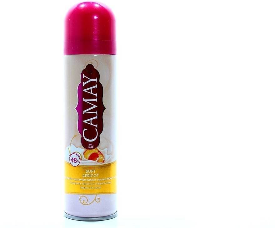 Camay Body Spray And Deodorant Soft Apricot 150 Ml