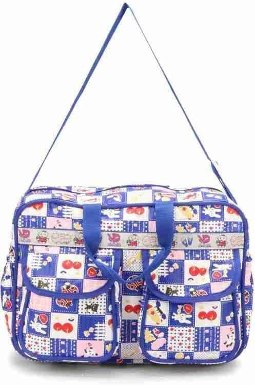 Multifunction Bag Diaper Travel Bag - Pink - Blue