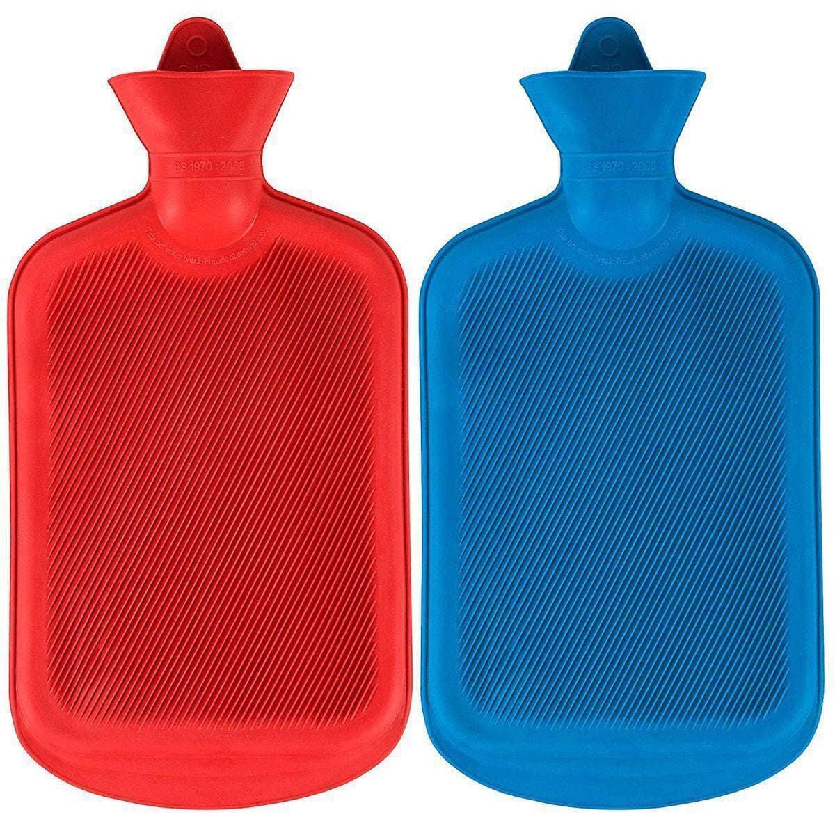 2L Single Ribbed Hot Water Bottle