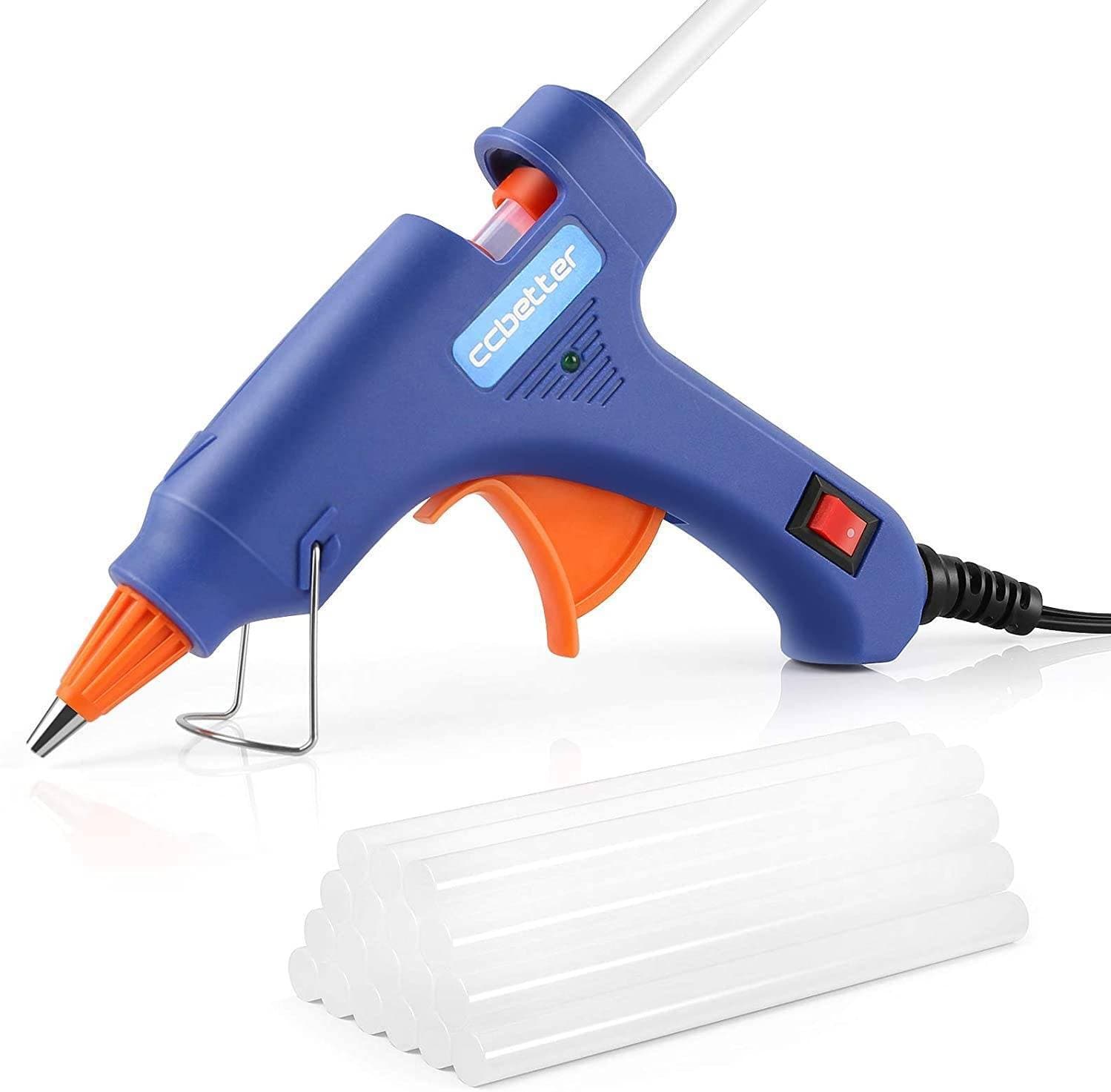20W Small Hot Glue Gun - Blue