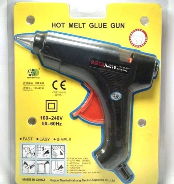 100 Watt Hot Melt Glue Gun with 10 glue sticks