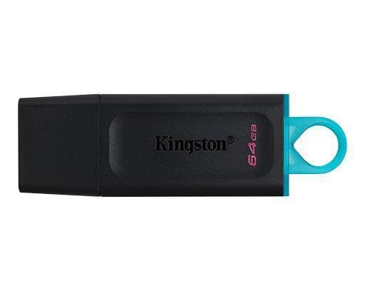 Kingston 64GB Dt Exodia USB 3.2 Flash Drive - Black