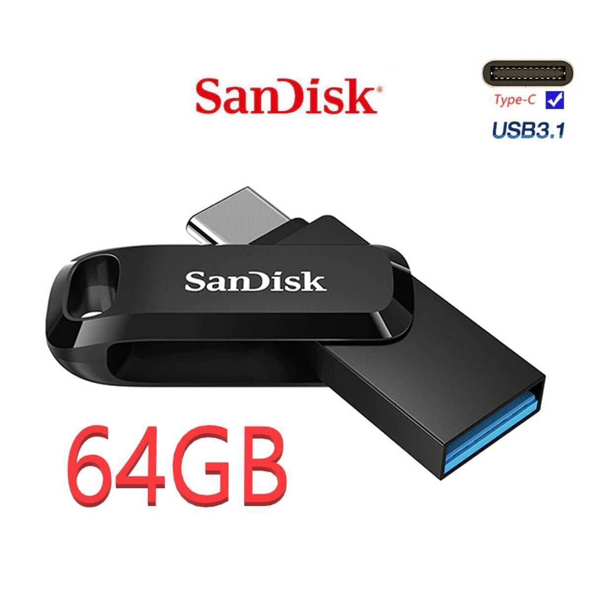SanDisk 64GB Dual OTG Type-C USB Flash Drive - Sdddc3