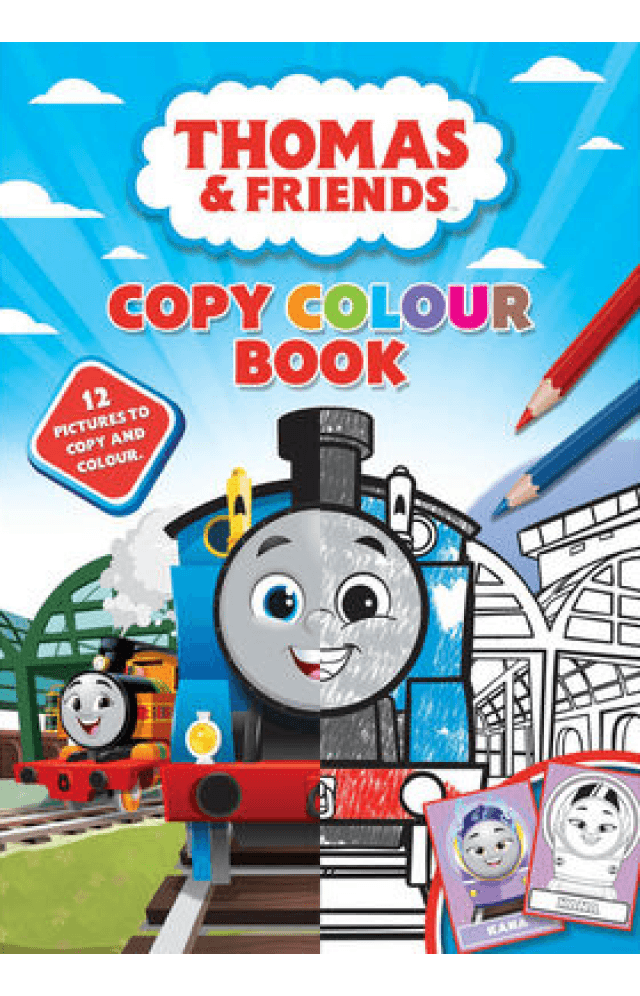 Thomas And Friends Copy Colouring Book (Pb) By Alligator