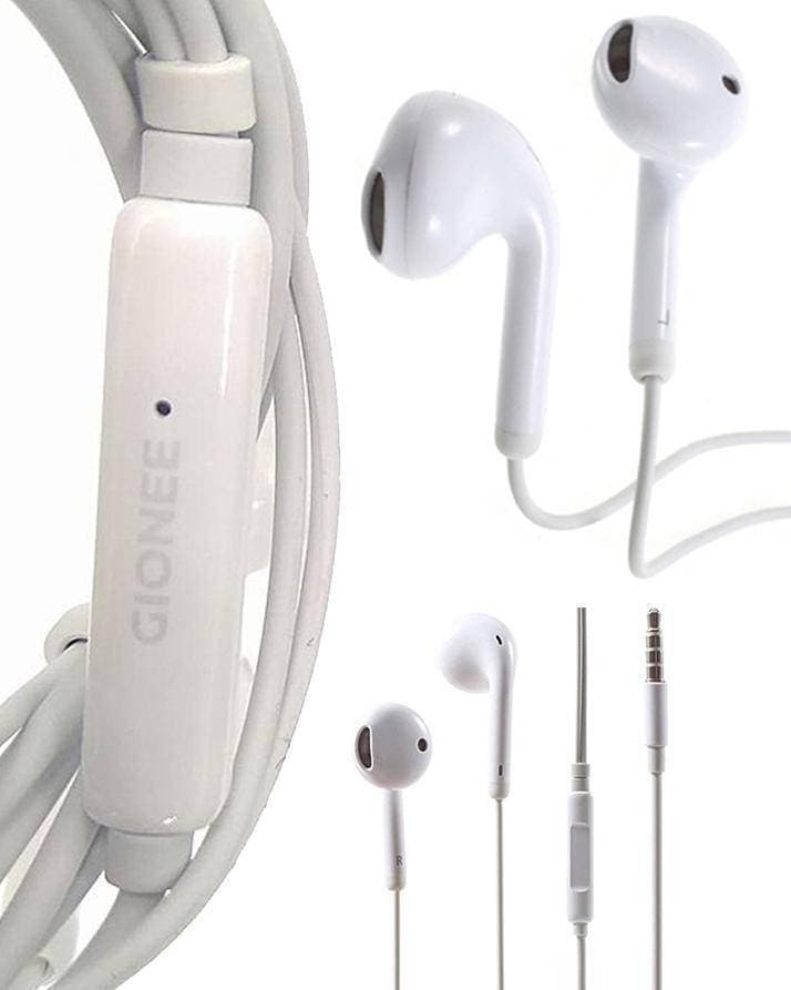 Gionee In Ear Handsfree Woofers Sound - White