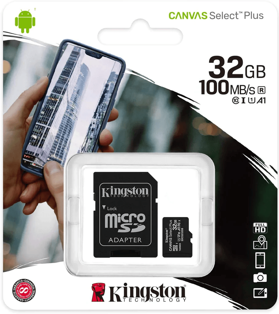 Kingston 32GB Micro Memory SD Card