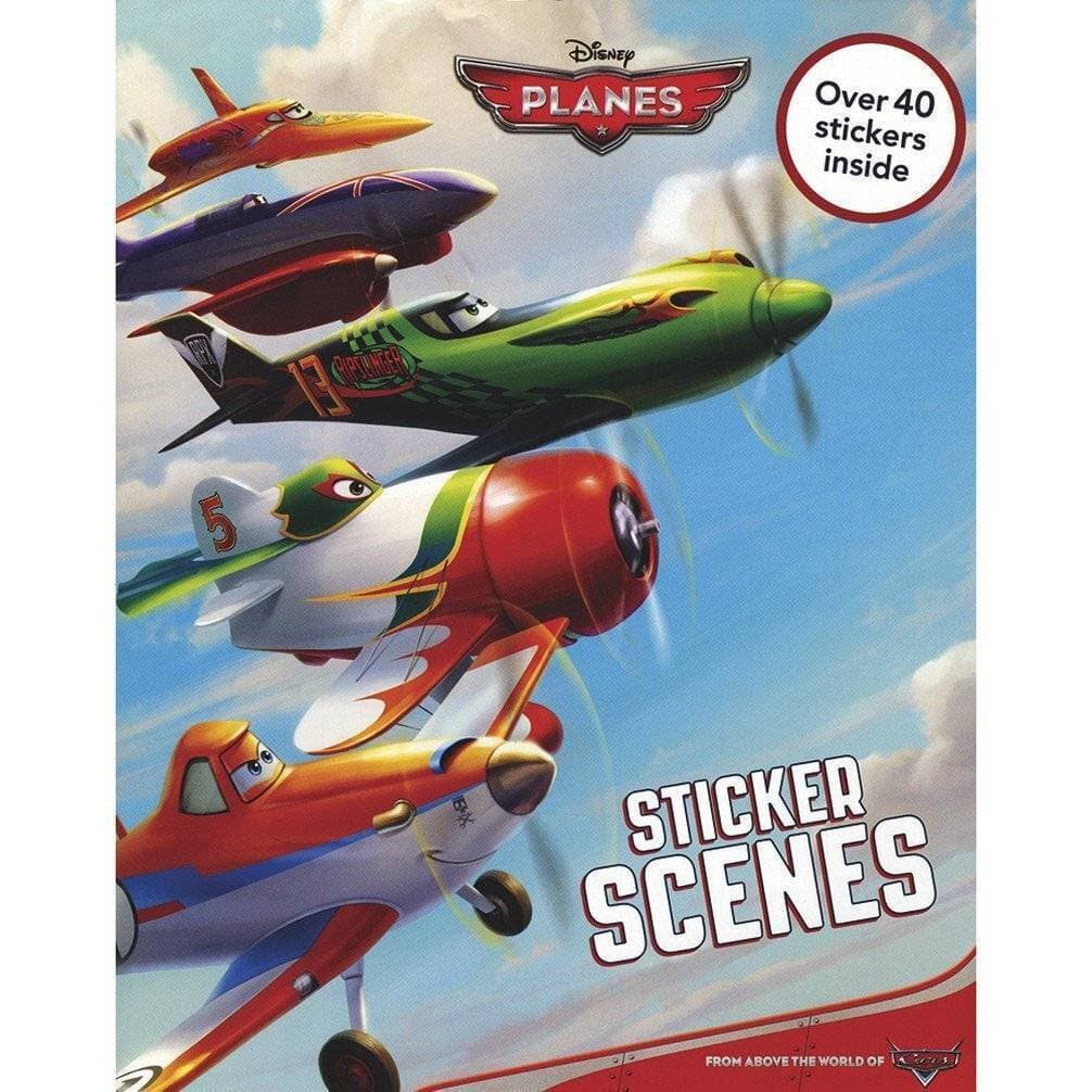 Disney Planes Sticker Scenes By Unknown
