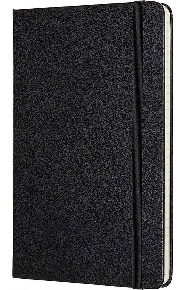 Moleskine Notebook Medium Black Leather(Hard Cover) By Na